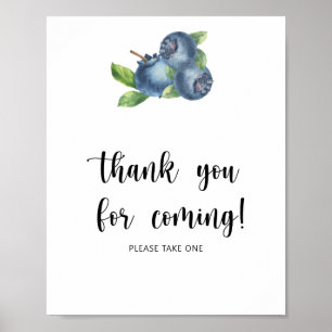 Poster Myrtille - Merci d'être venu
