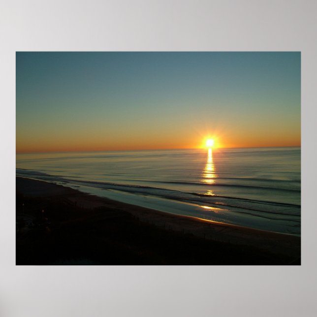 Poster Myrtle Beach, SC Sunrise (Devant)