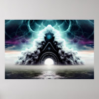 Mystic Ancienne Eerie Ghost World Cloudy River