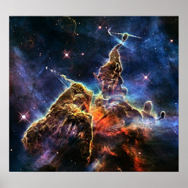 Poster Mystic Mountain dans l'espace NASA