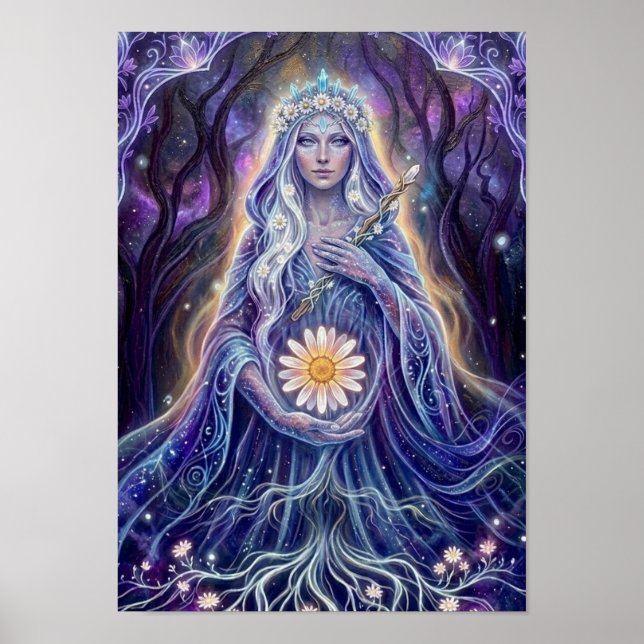 Poster MysticDaisyDéesse (Devant)