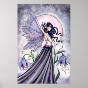Poster mystique de la fête de nuit par Molly Harri