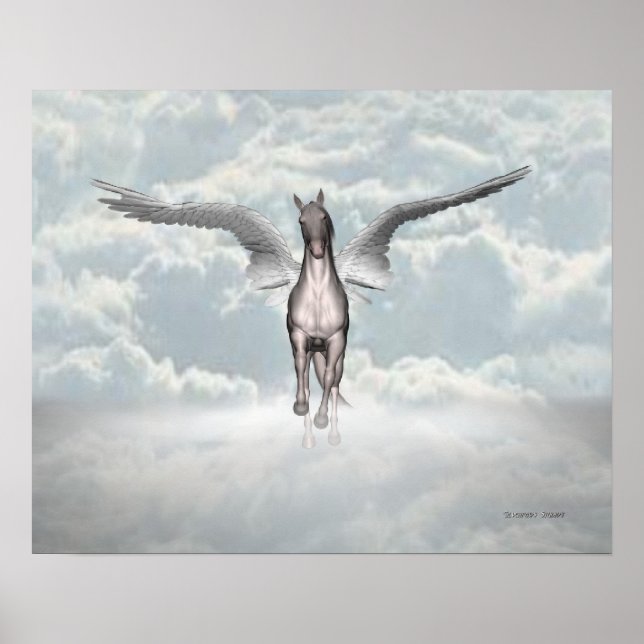 POSTER MYTHE - PEGASUS (Devant)