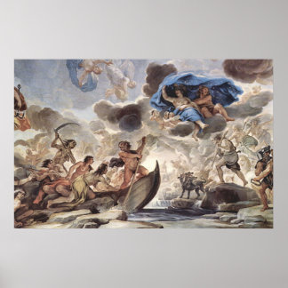 POSTER MYTHOLOGIE GRECQUE