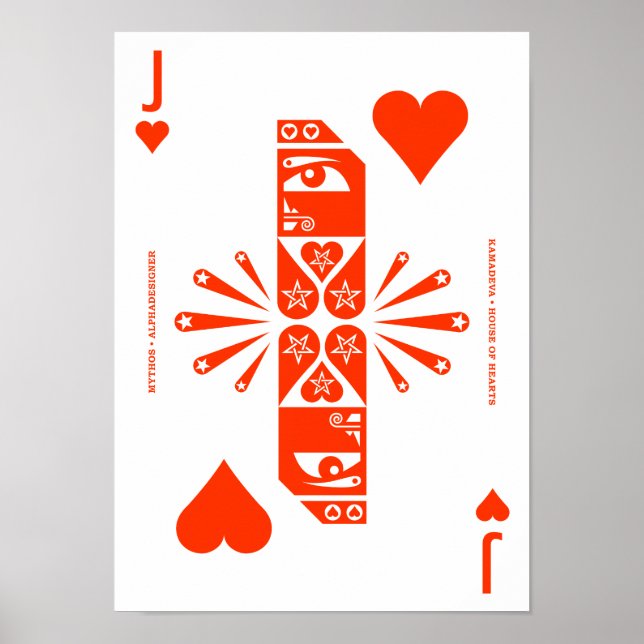 Poster Mythos Kamadeva Jack of Hearts (Devant)