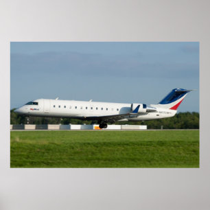 Poster N405SW Skywest Canadair CRJ-200ER