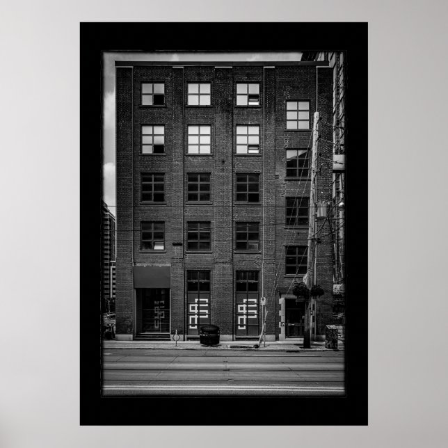 Poster N° 266 rue King Est 2 avec bordure (Devant)