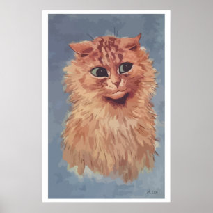 Poster N° de peinture 6 de chat persan