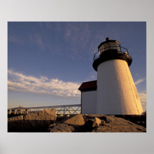 Poster Na, Etats-Unis, le Massachusetts, île de