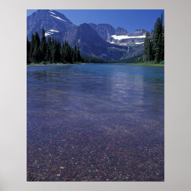 Poster NA, USA, Montana, Glacier National PArk. (Devant)