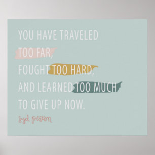 Poster N'abandonne pas