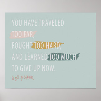 Poster N'abandonne pas