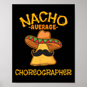 Poster Nacho Moyenne Chorégraphe Cinco De Mayo Danser