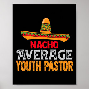 Poster Nacho Moyenne Jeune Pasteur Cinco De Mayo Mexicain