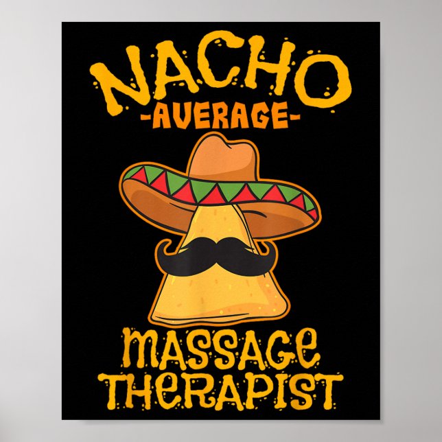 Poster Nacho Thérapeute Mage Moyenne Meuse Cinco De Mayo  (Devant)