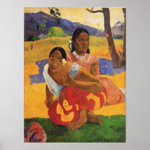 Poster 'Nafea Faa Ipoipo' - Paul Gauguin Imprimer