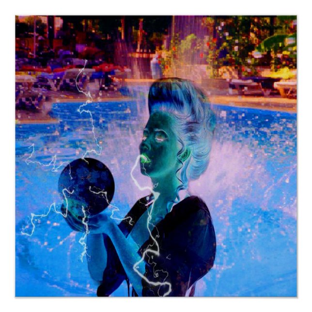 Poster Nage électrique (Devant)