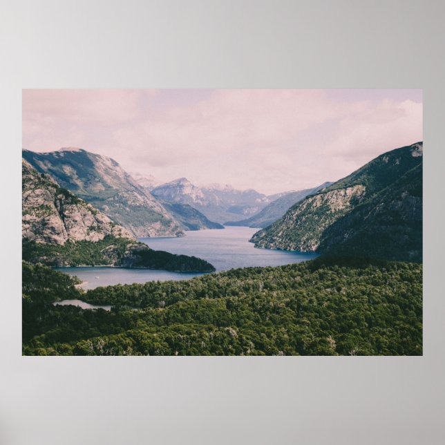 Poster Nahuel Huapi, San Carlos de Bariloche, Argentine (Devant)