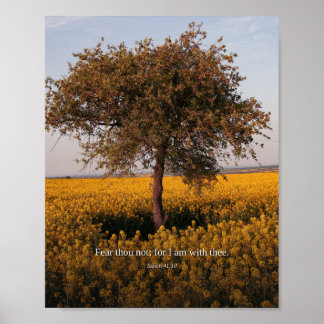 Poster N'aie Pas Peur — Ésaïe 41:10 Art
