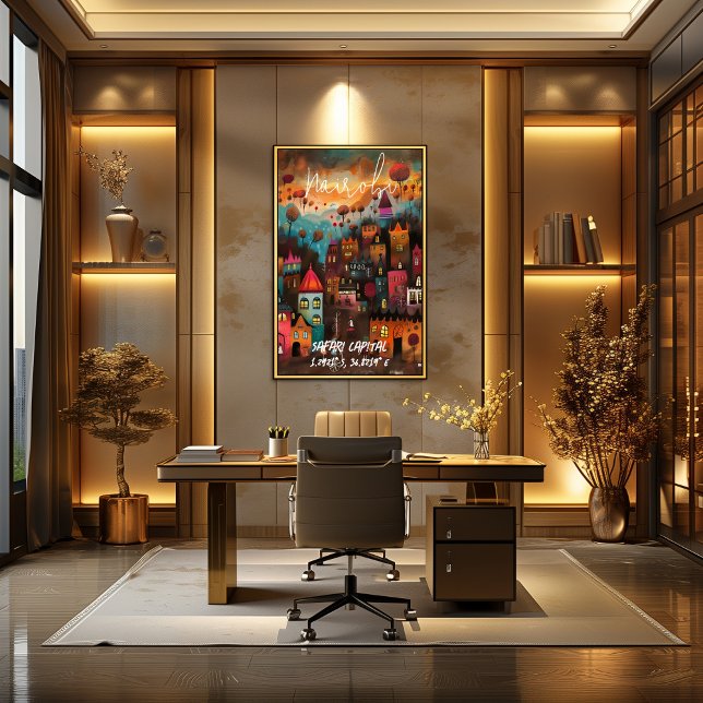 Poster Nairobi: Capital del Safari (Créateur téléchargé)