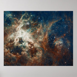 Poster Naissance étoile dans 30 Doradus Tarantula Nebula 