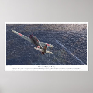 Poster Nakajima B6N Tenzan