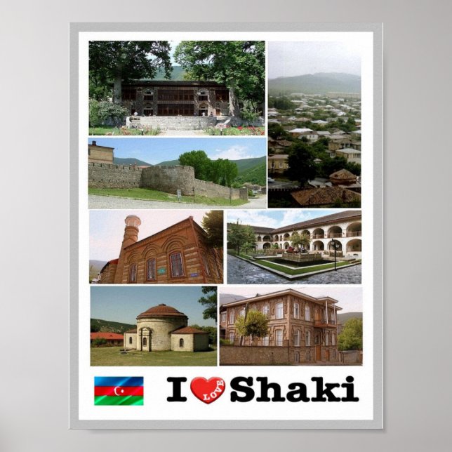 Poster Nakhchivan - Mosaico - (Devant)