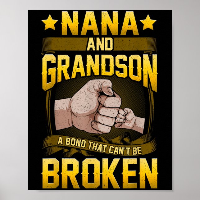 Poster Nana And Grandson A Bond That Can't Be Broken Shir (Devant)
