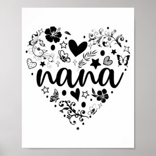 Poster Nana Posters, Nana Heart, Nana Poster, Grand-mère