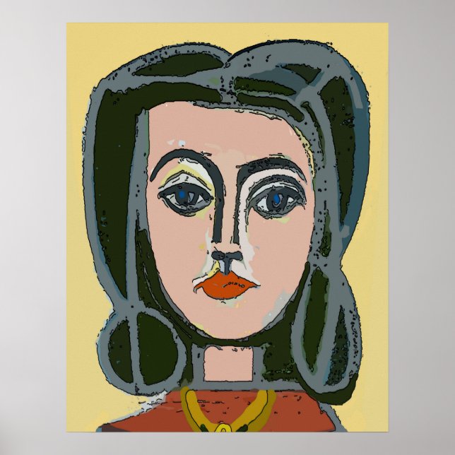 Poster Nancy 5 en Abstrait (Devant)