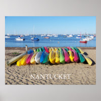 Poster Nantucket Kayaks