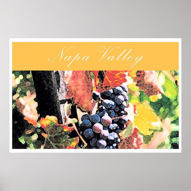 Poster Napa Valley (Devant)
