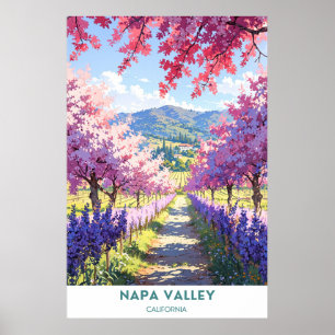 Poster Napa Valley, Californie