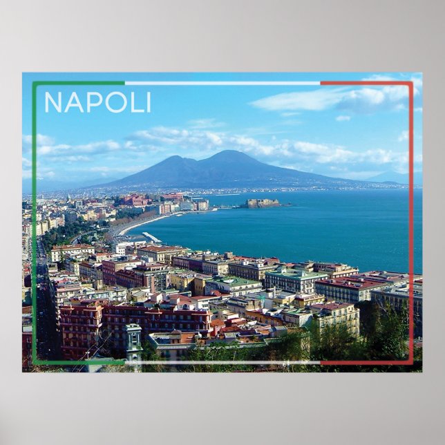 Poster Naples - Italie (Devant)