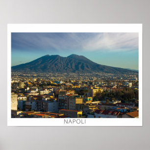 Poster Naples / Naples Italie