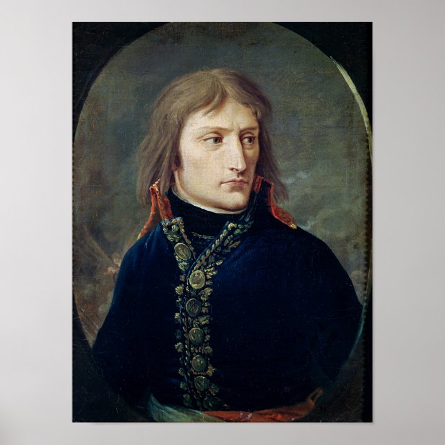 Poster Napoléon Bonaparte en tant que général en chef (Devant)