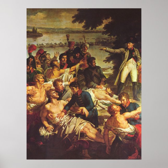 Poster Napoléon chez Essling (Devant)