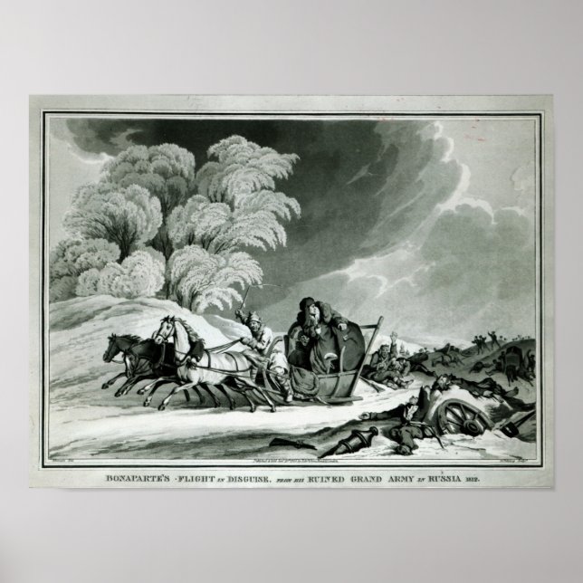 Poster Napoléon déguisé (Devant)