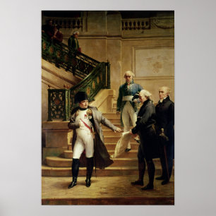Poster Napoleon I in the Palais Royal