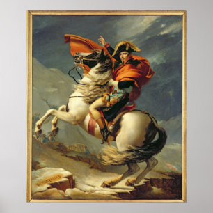 Poster Napoléon Traversant les Alpes le 20 mai 1800
