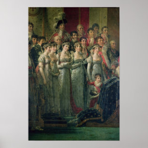 Poster Napoleon's Consecration and Josephine's