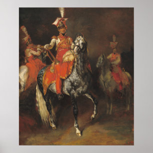 Poster Napoleon's Guard - Théodore Gericault Fine Art