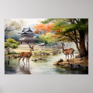 Poster Nara Serenity - Art Print