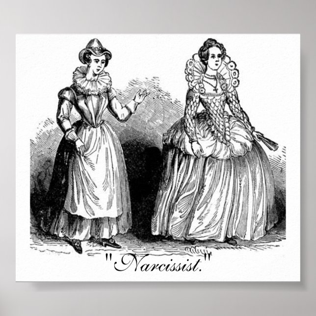 Poster Narcissique (Devant)