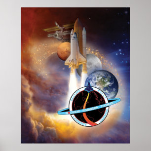 Poster NASA STS-114 Shuttle Mission Roster - 2005