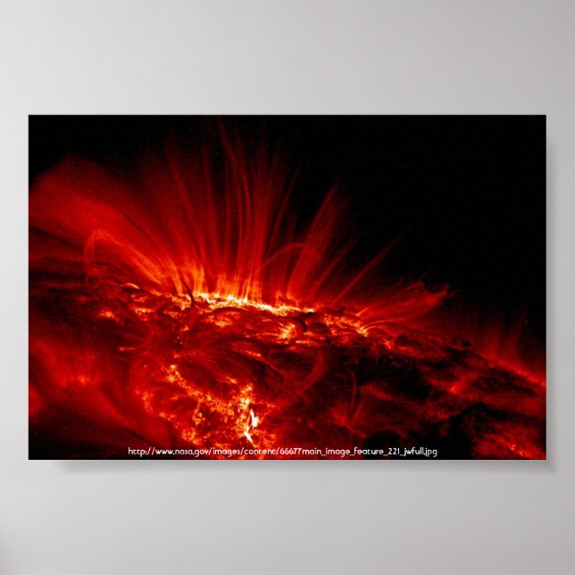Poster NASA - Sunspot - septembre 2000 (Devant)