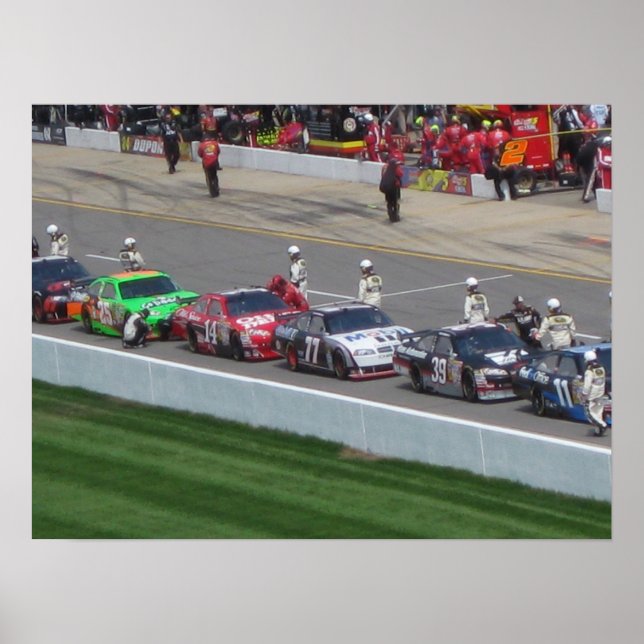 Poster Nascar (Devant)