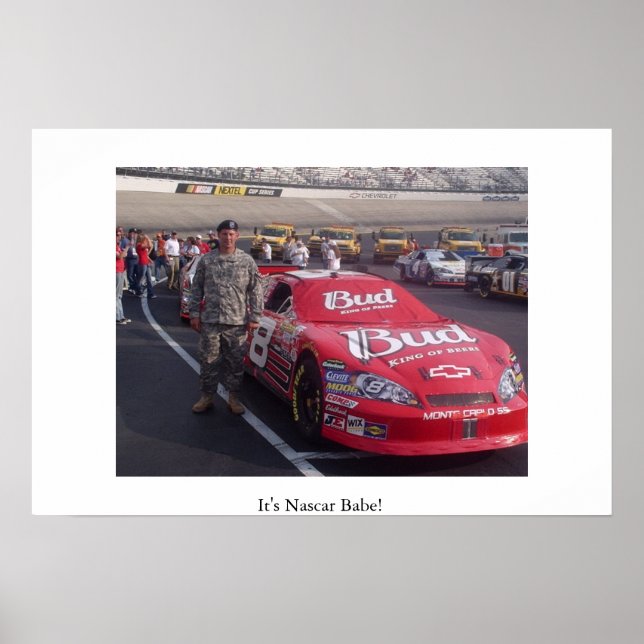 Poster Nascar (Devant)