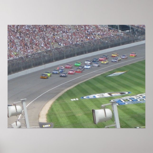 Poster Nascar 2009 au MIS (Devant)