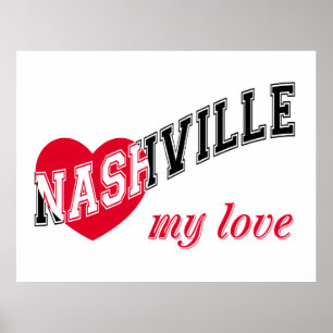 Poster Nashville mon amour